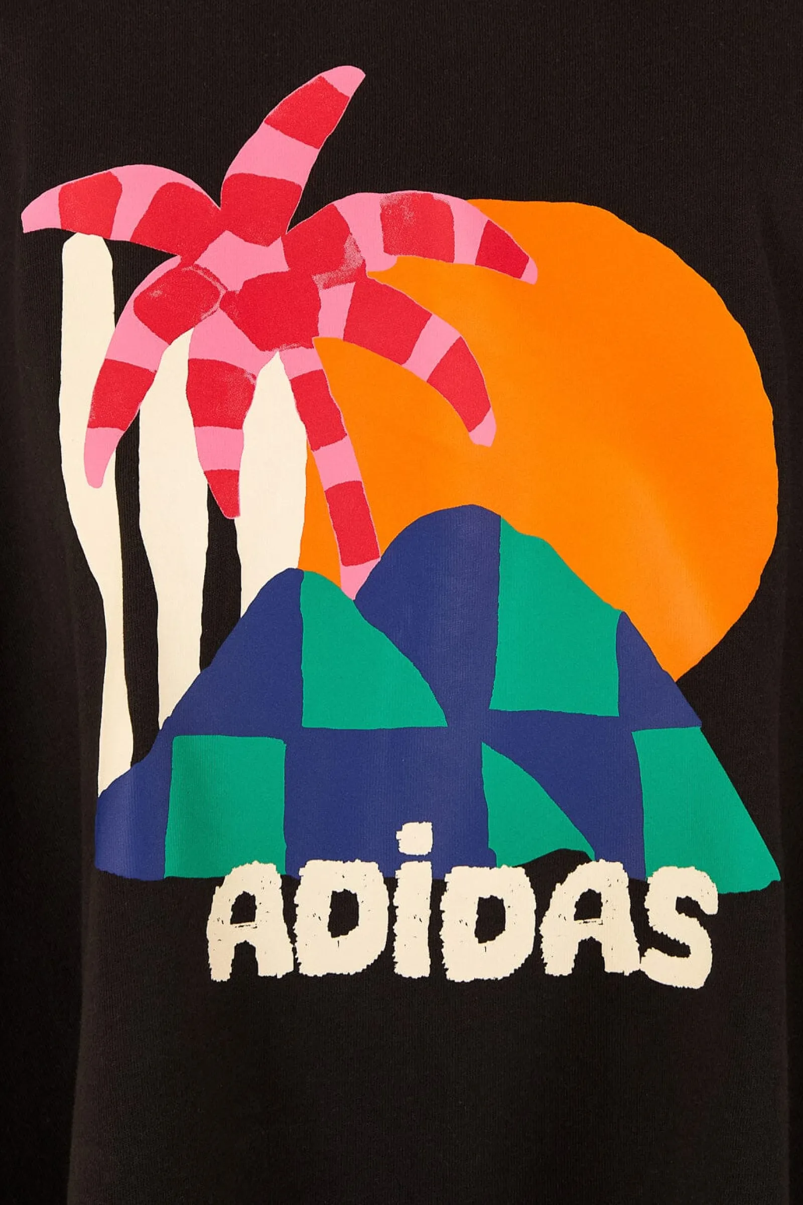 ADIDAS FARM GFX TEE BLACK