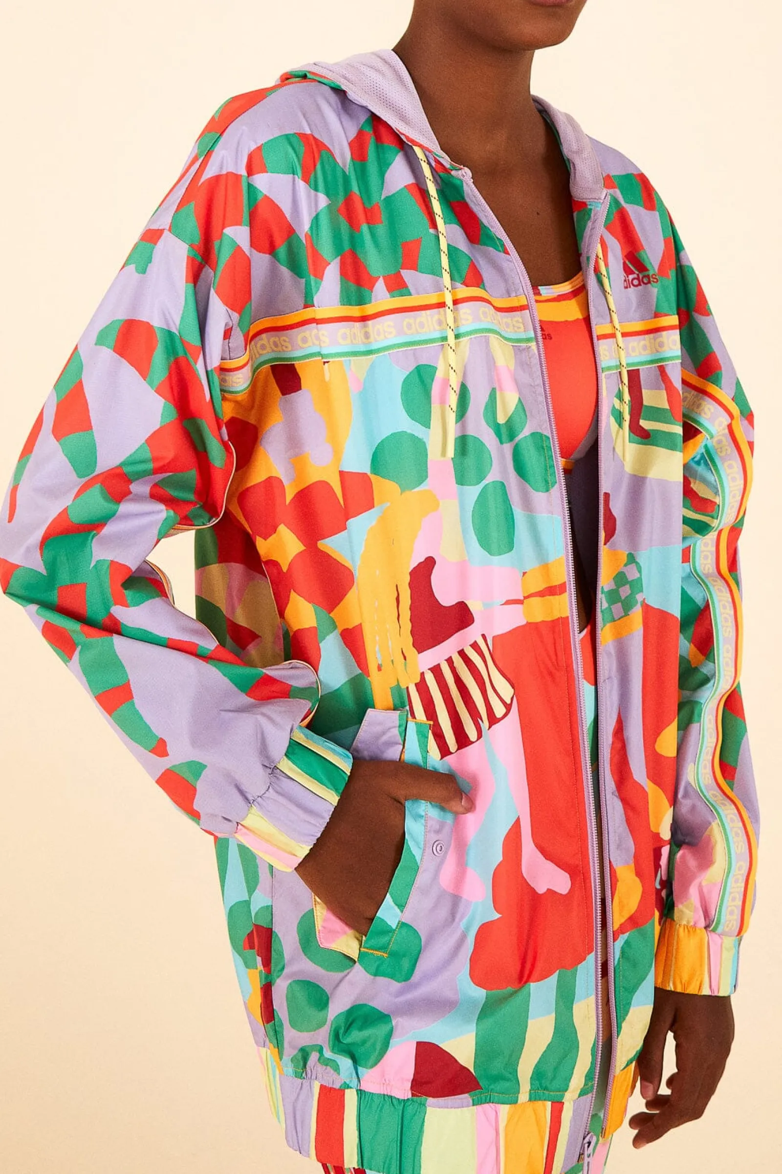 ADIDAS FARM JACKET PURPLE