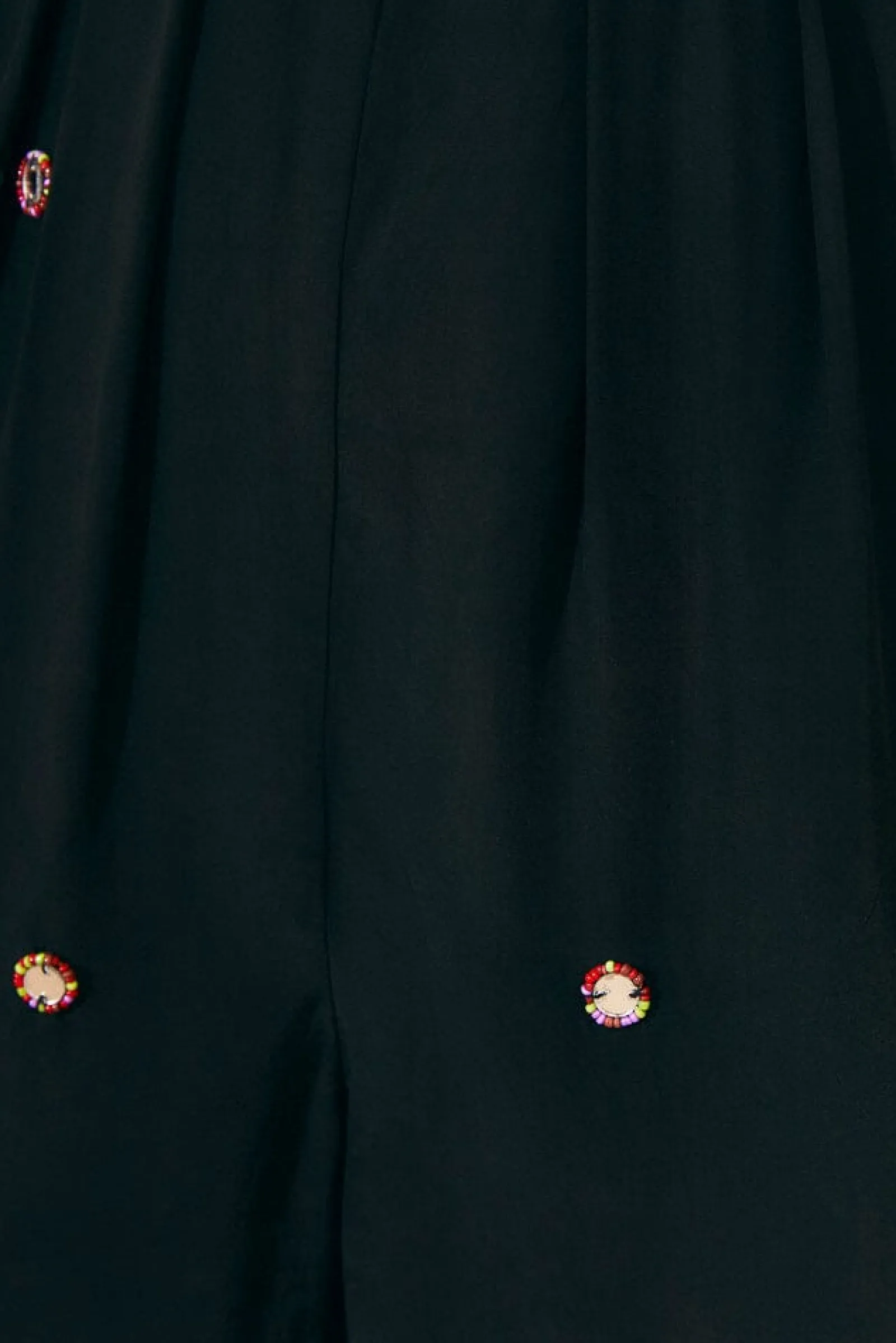 BLACK MIRROR EMBROIDERED JUMPSUIT