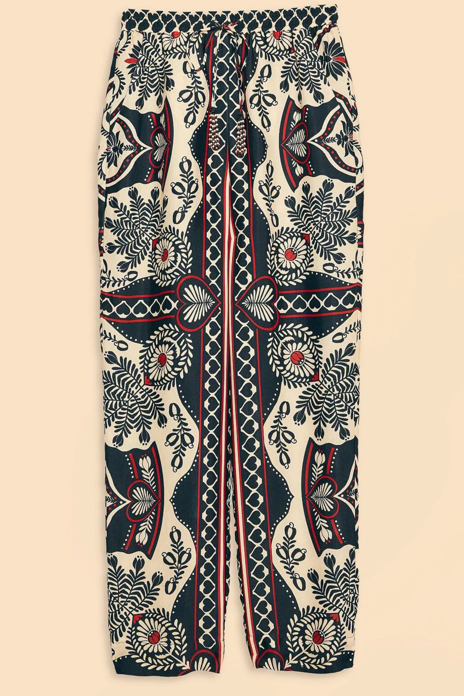 BLACK PASSION SCARF PANTS