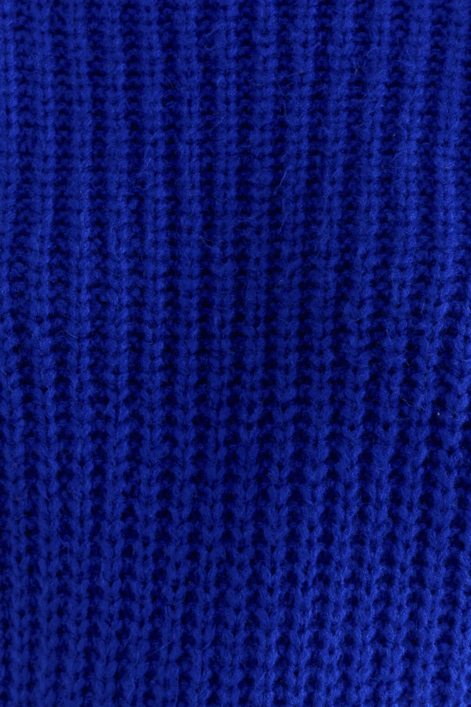 BLUE BRAIDED SWEATER