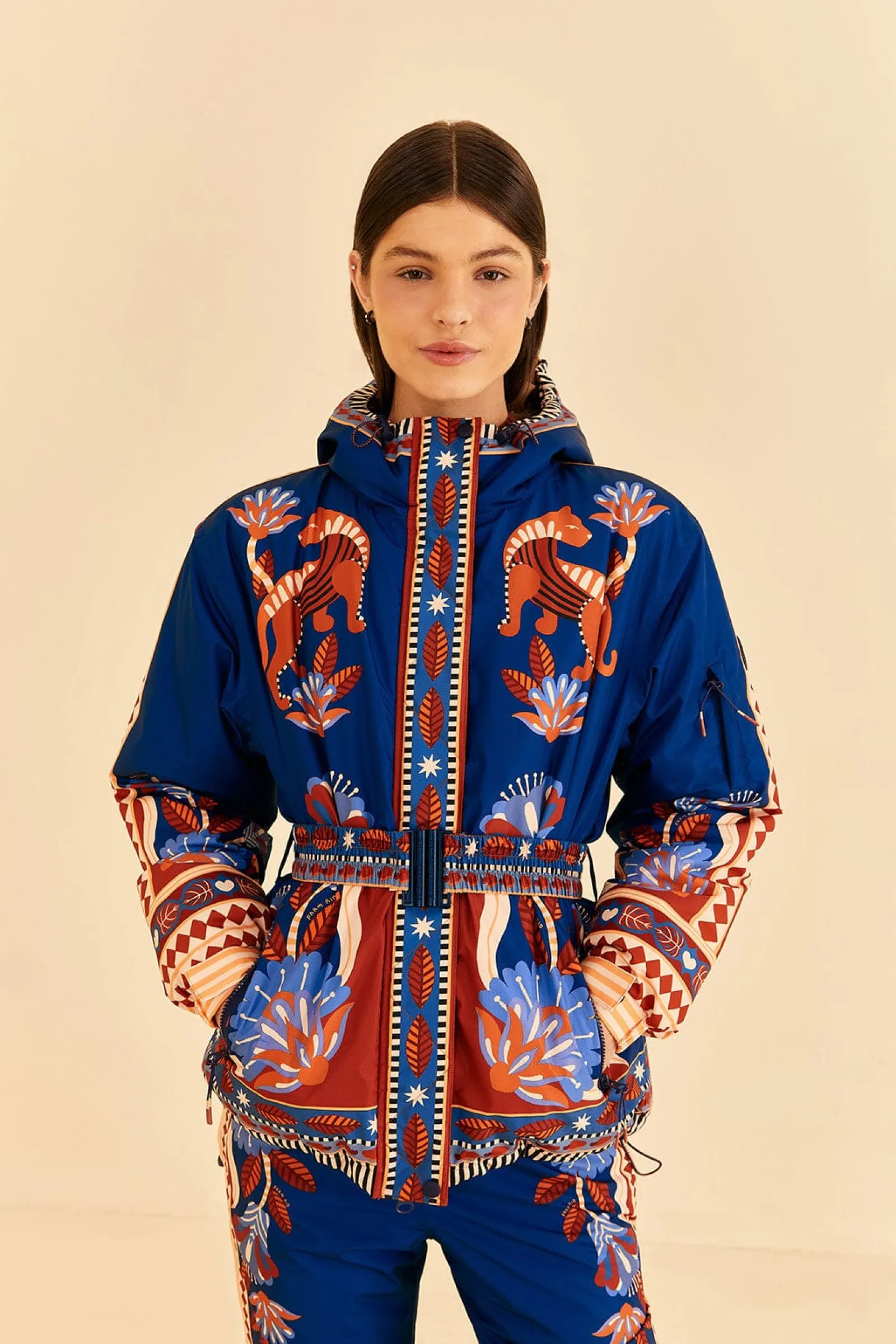  BLUE NATURE BEAUTY SKI JACKET