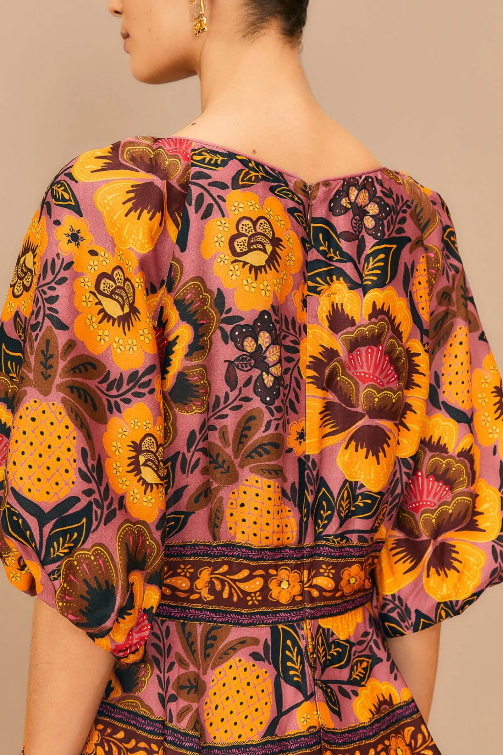 BLUSH GARDEN BLOOM MAXI DRESS