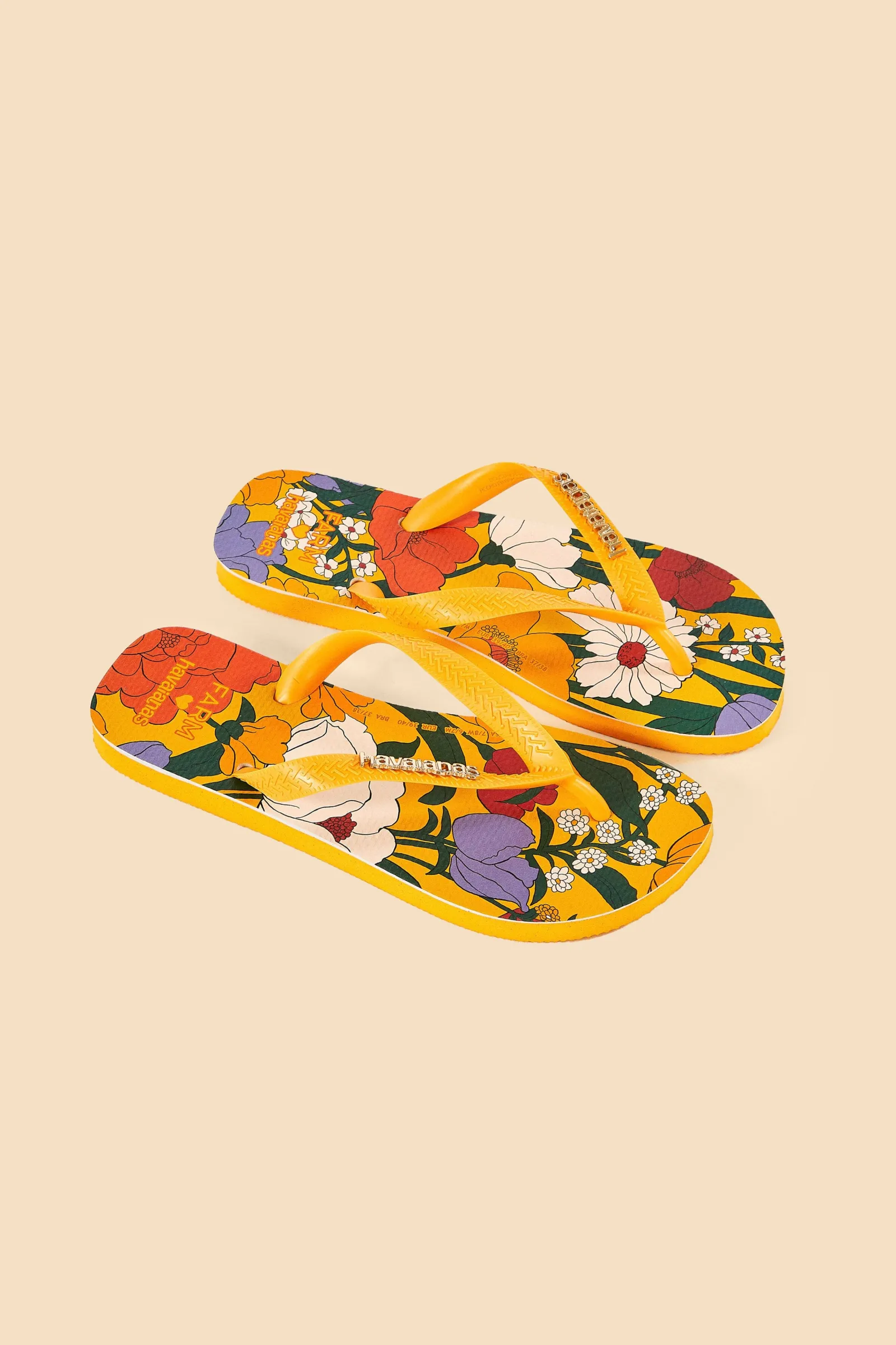  BUCOLIC FLORAL HAVAIANAS SANDALS
