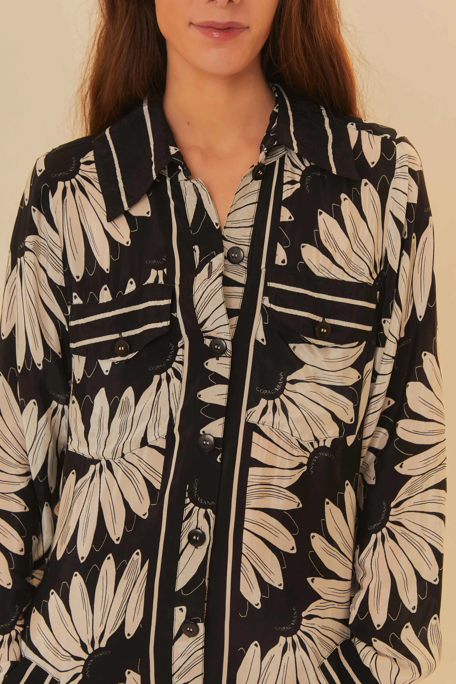 COPABANANA BLACK CHEMISE DRESS