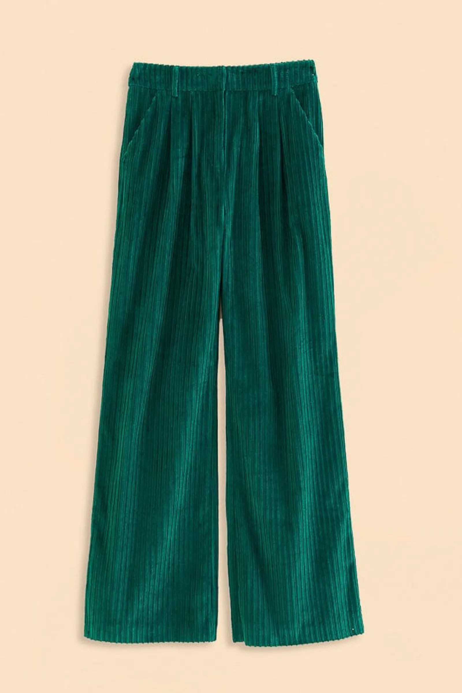 EMERALD CORDUROY PANTS