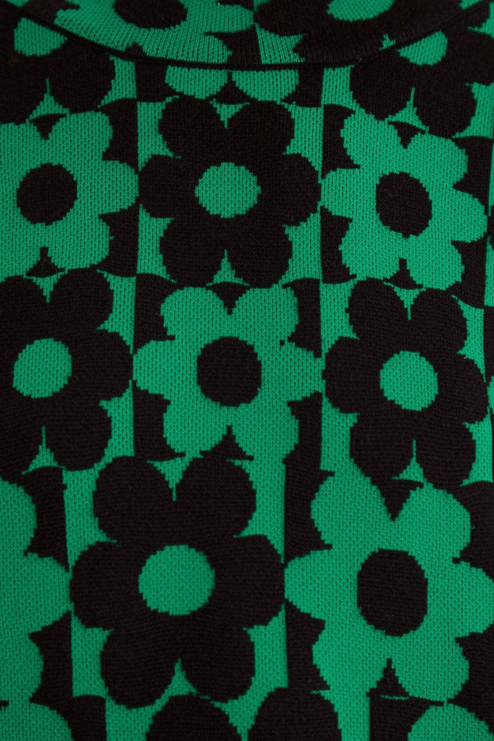 GREEN LOVEDAISY KNIT DRESS