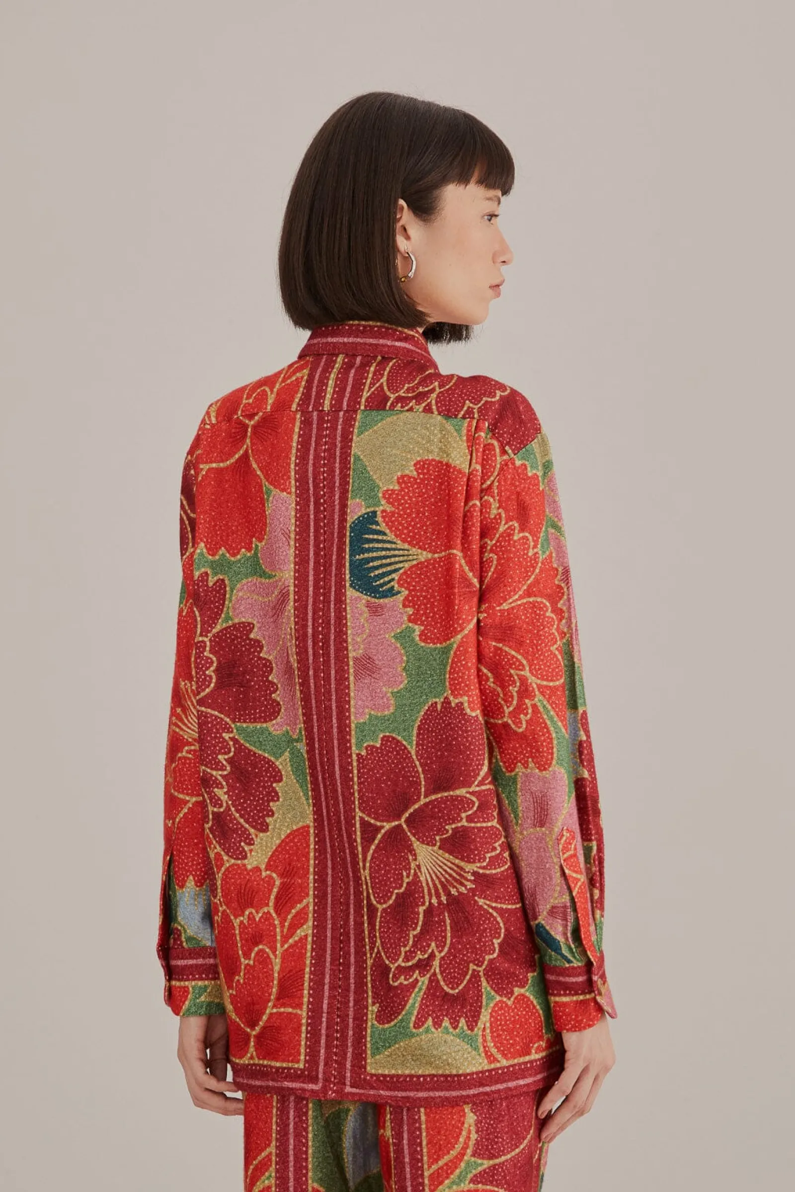 GREEN SOLAR CHITA LONG SLEEVE SHIRT