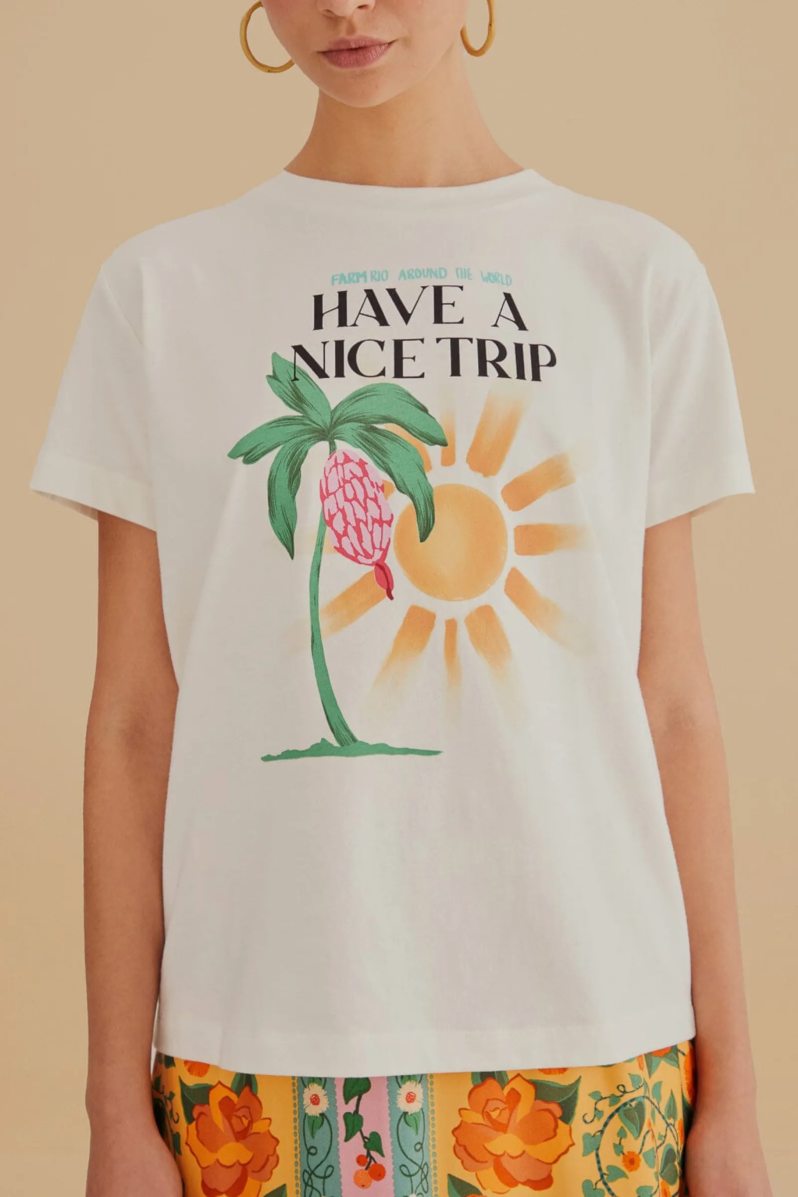 HAVE A NICE TRIP ORGANIC COTTON FIT T-SHIRT