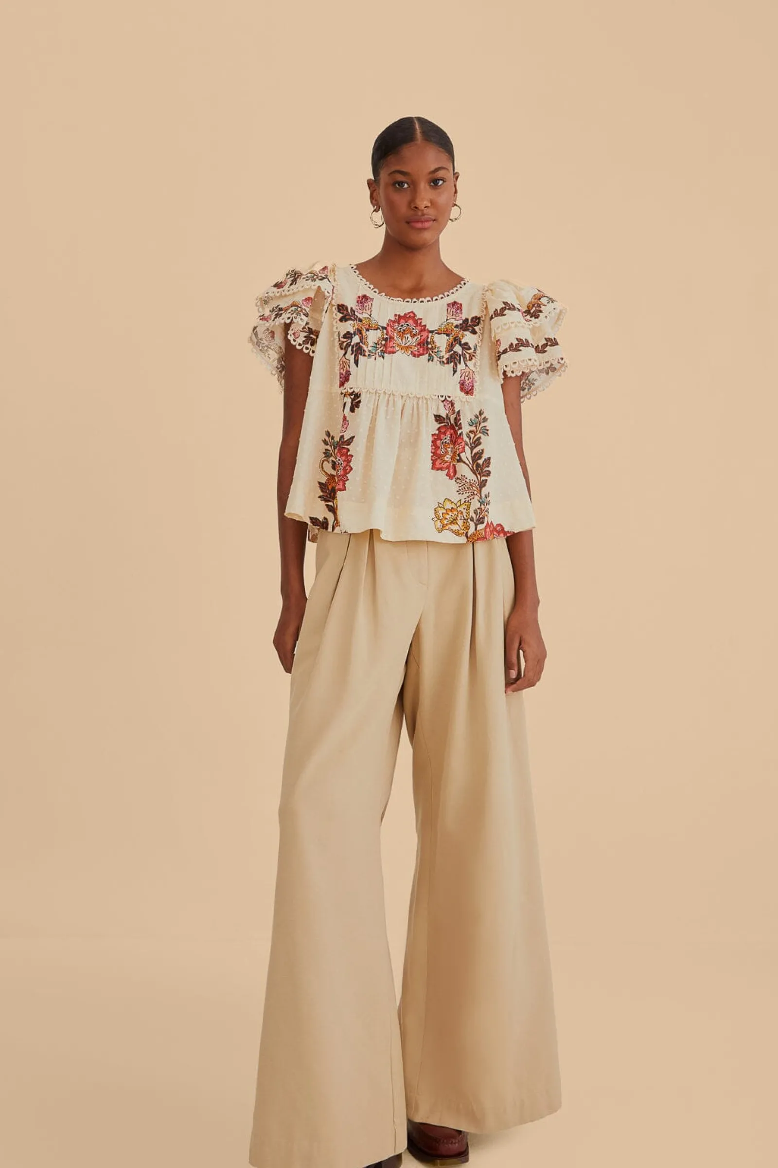  KAKHI HIGH WAIST PANTS