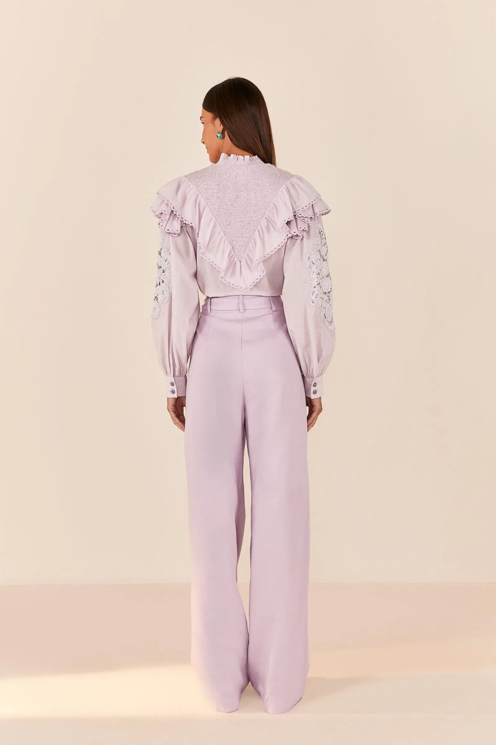 LILAC LOW WAISTED PANTS