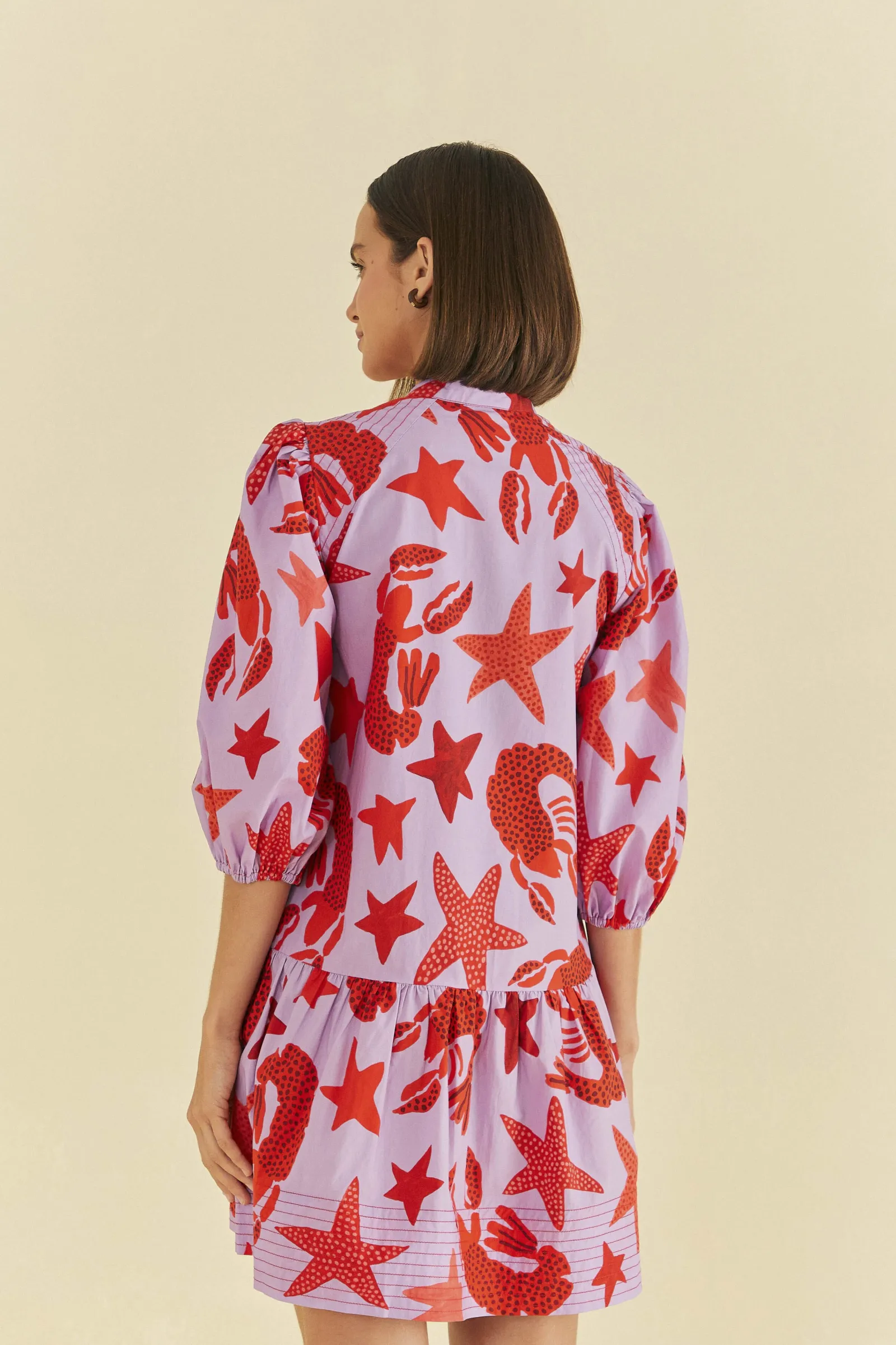 LOBSTER SKY MINI DRESS