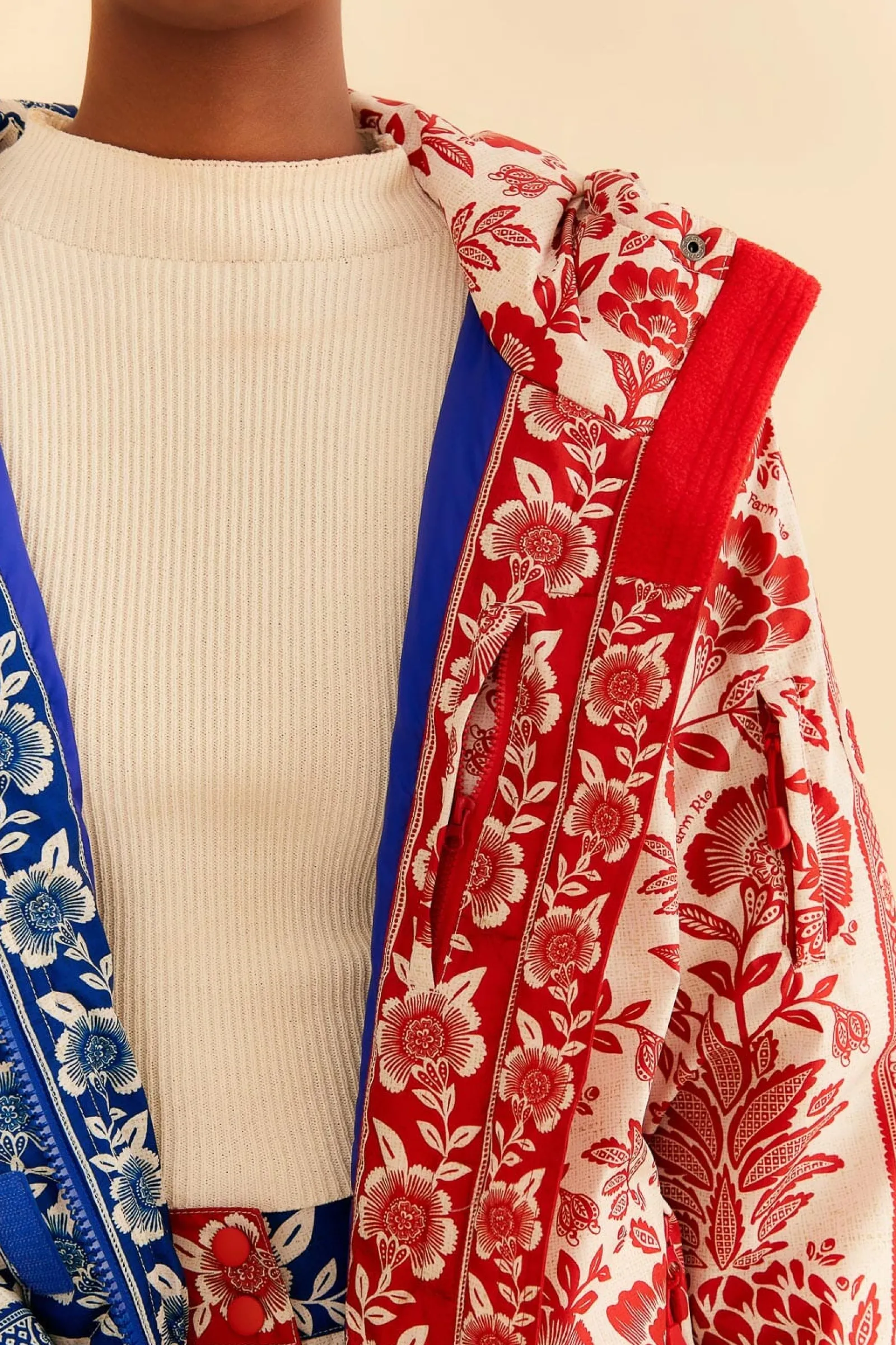 MIXED PINEAPPLE GARDEN SKI JACKET