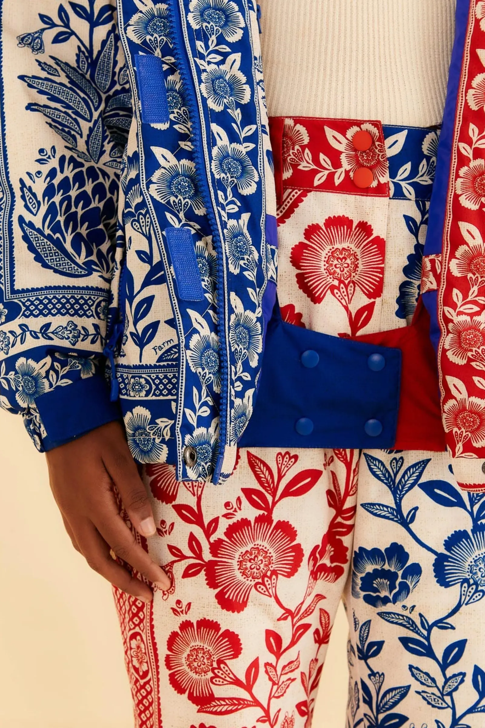 MIXED PINEAPPLE GARDEN SKI JACKET