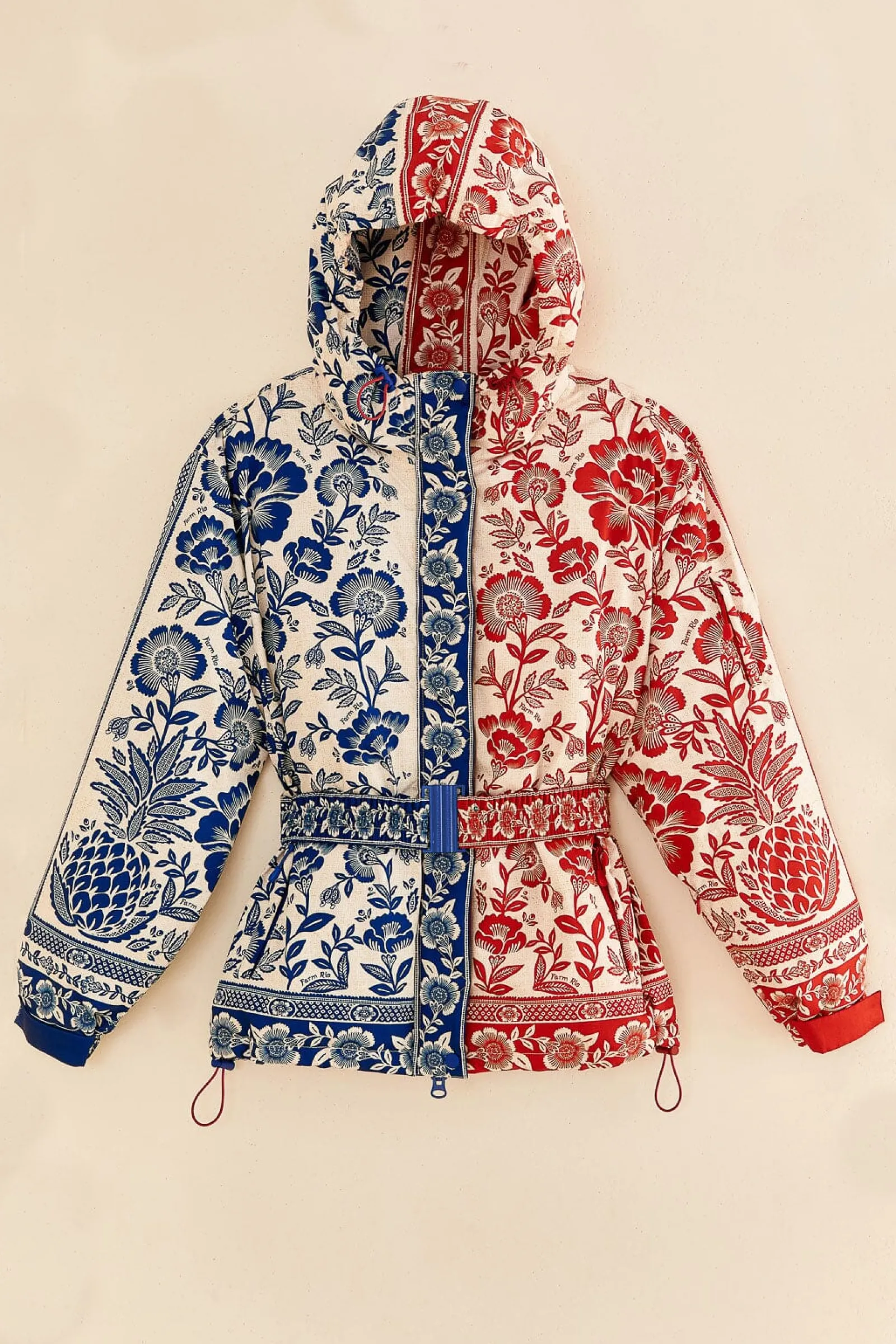 MIXED PINEAPPLE GARDEN SKI JACKET