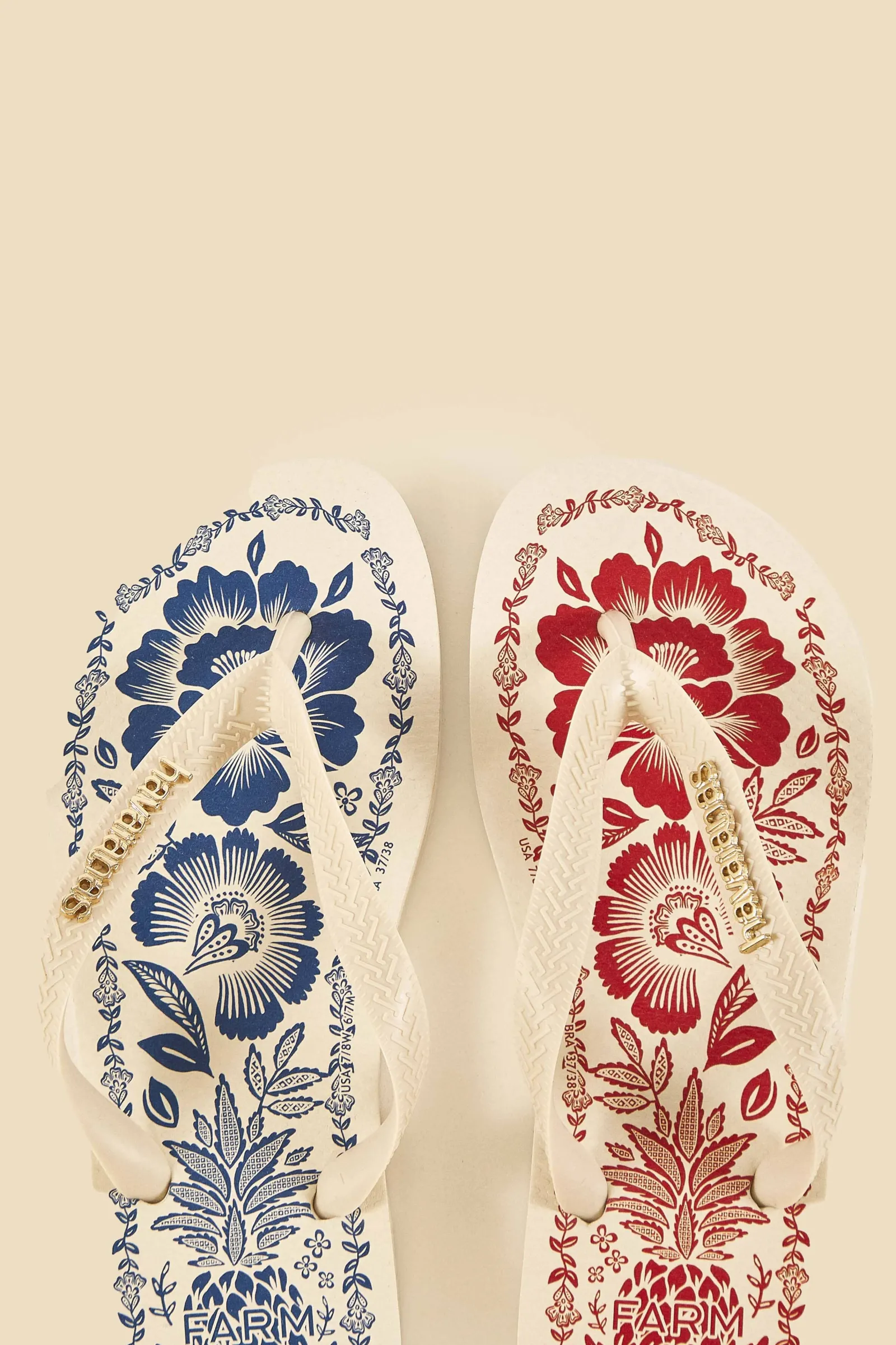 MIXED PINEAPPLE GARDEN HAVAIANAS SANDALS
