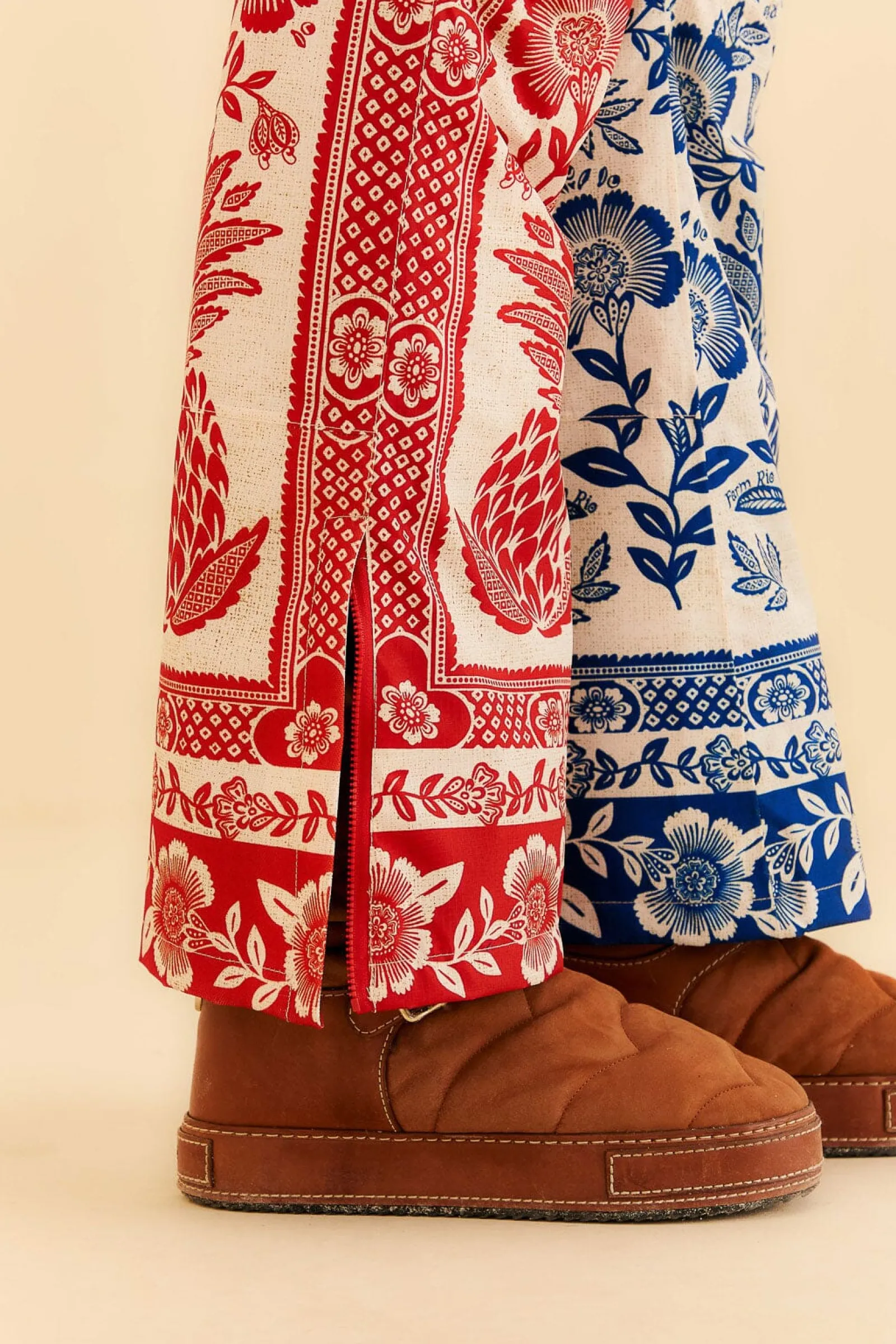 MIXED PINEAPPLE GARDEN SKI PANTS