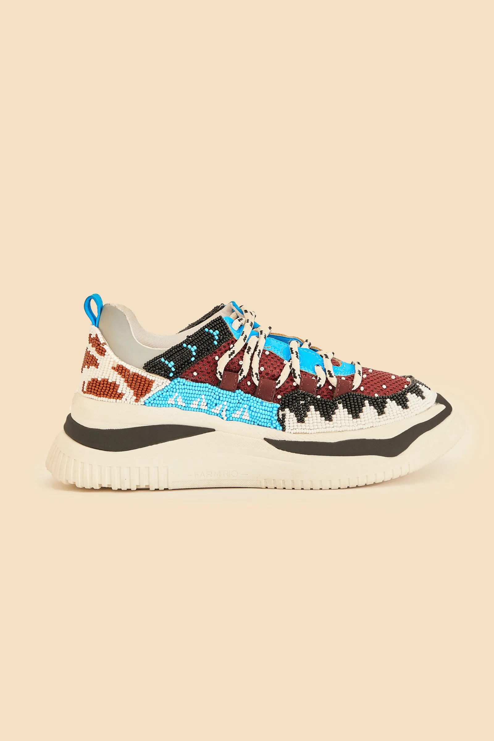  MULTICOLOR BEADED SNEAKER