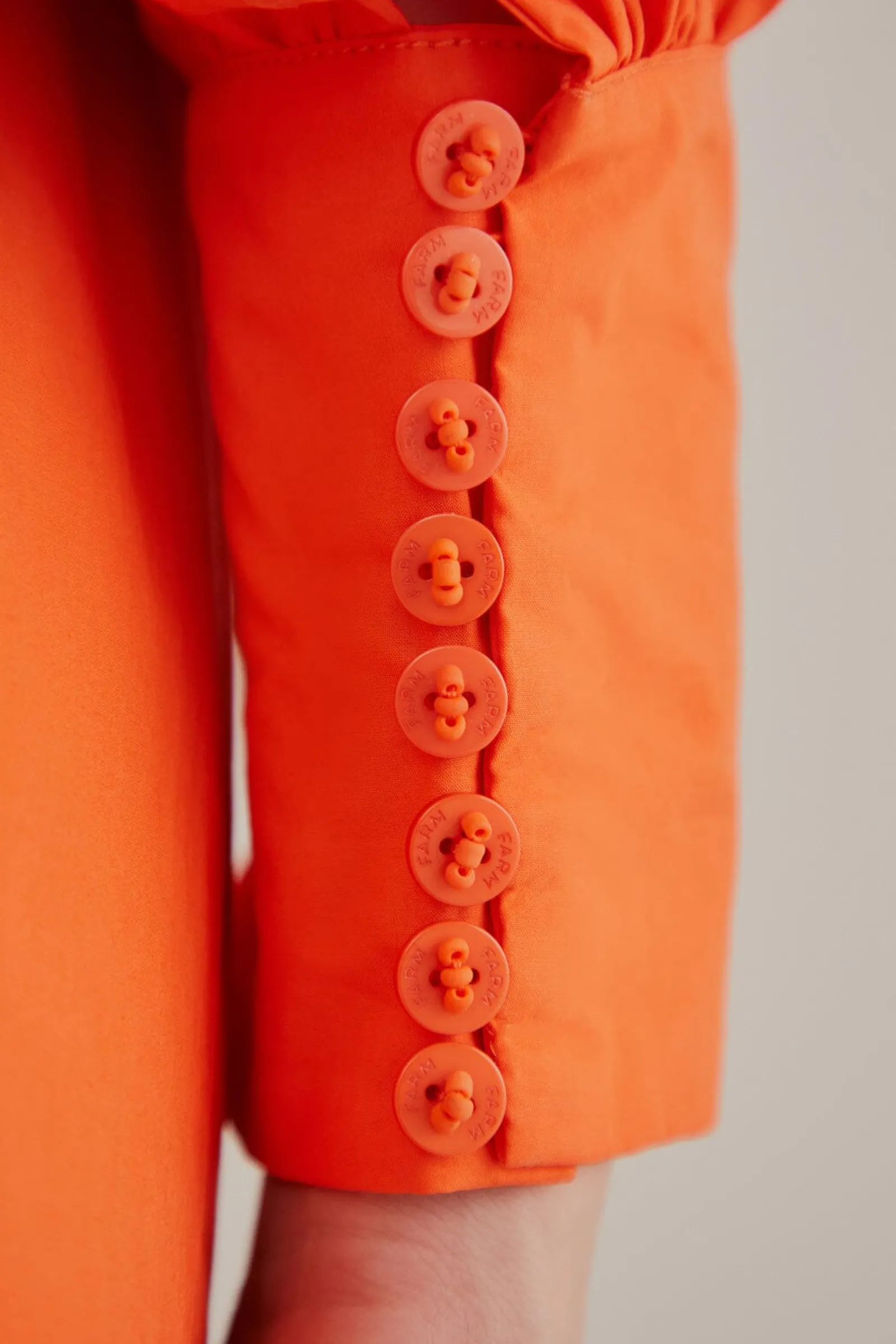 ORANGE OPEN BACK MINI DRESS