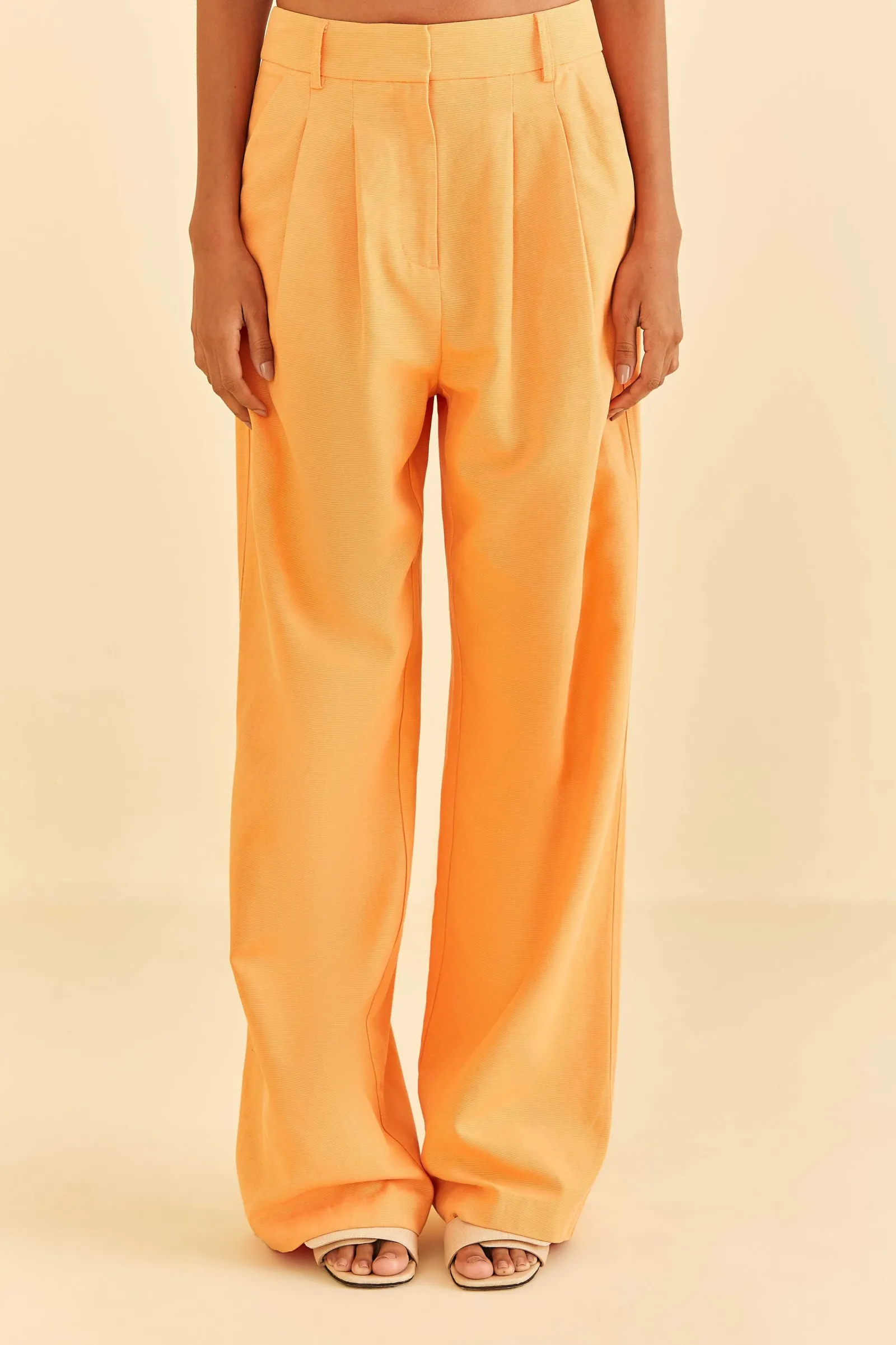 PEACH LOW WAISTED PANTS