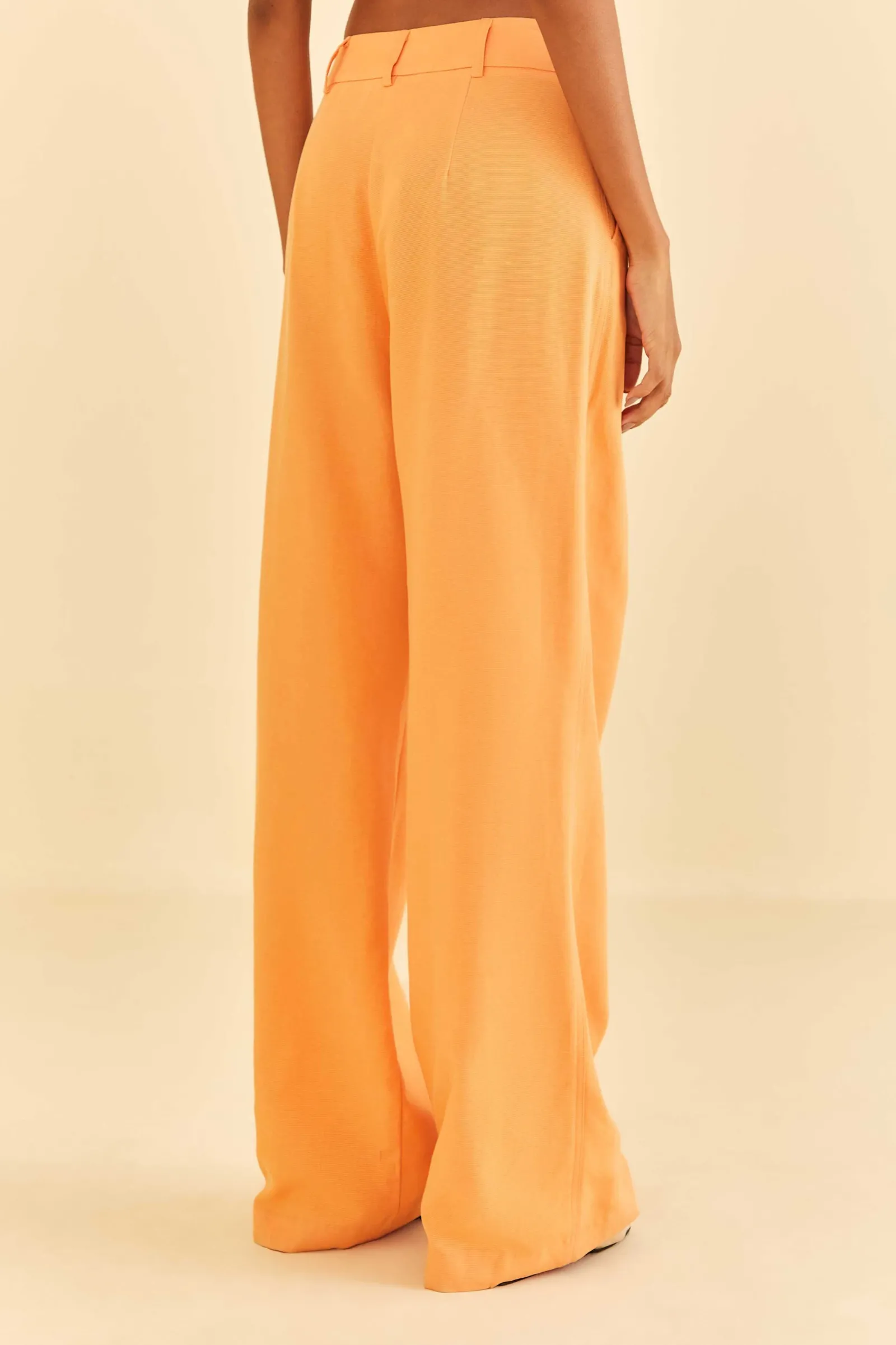 PEACH LOW WAISTED PANTS