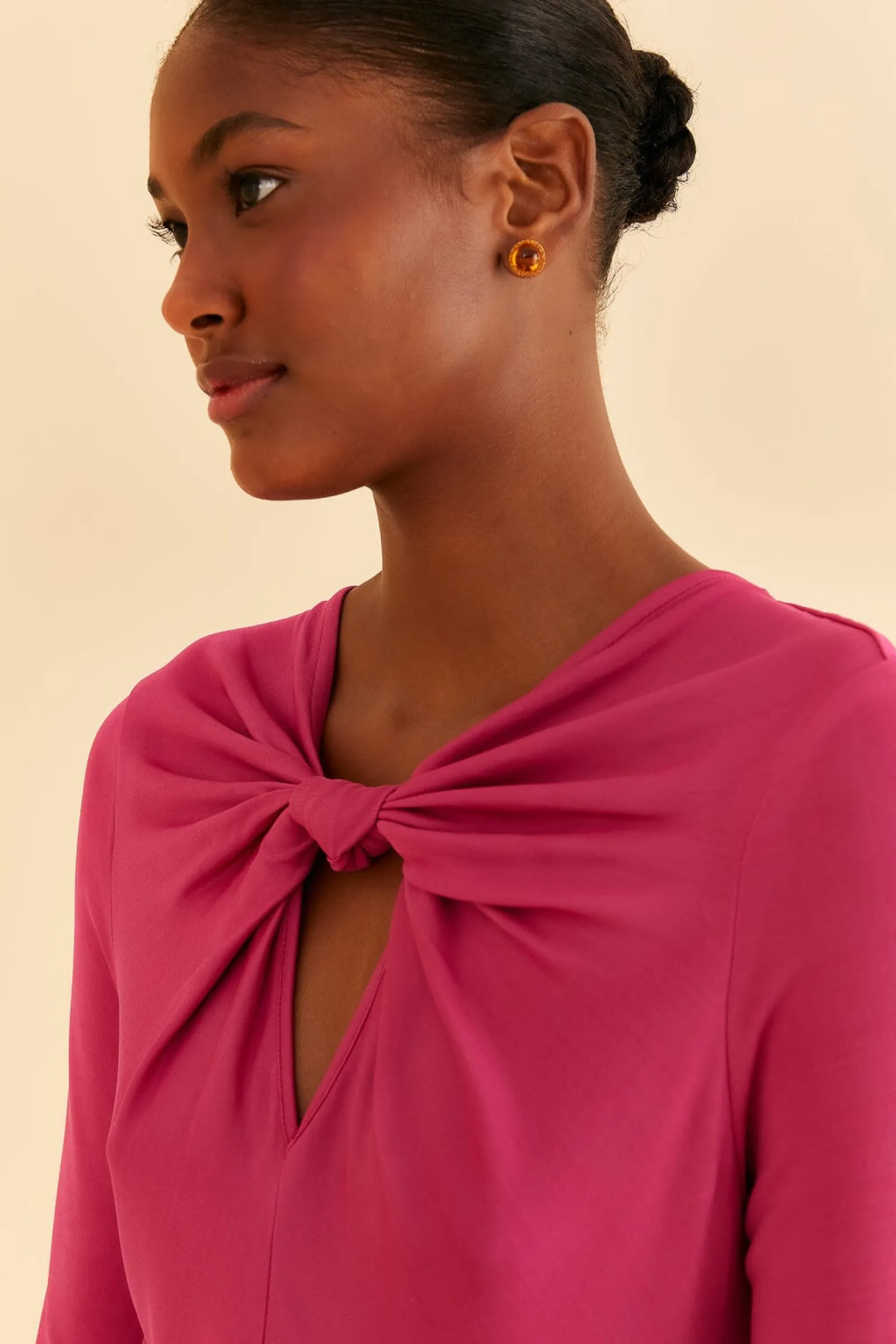 PINK LONG SLEEVE BODYSUIT