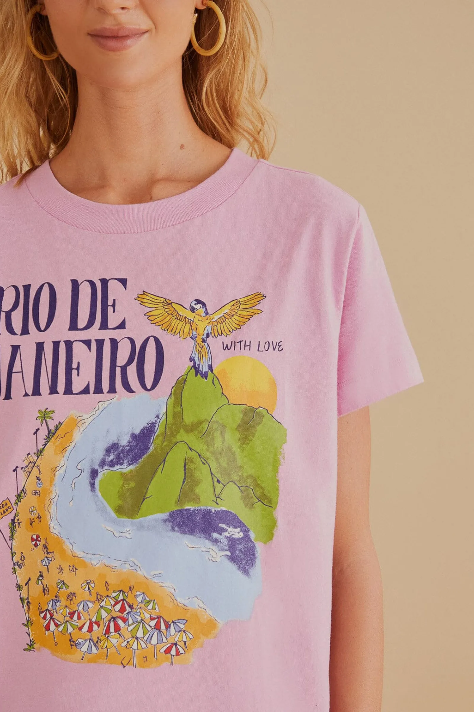 RIO DE JANEIRO ORGANIC COTTON FIT T-SHIRT