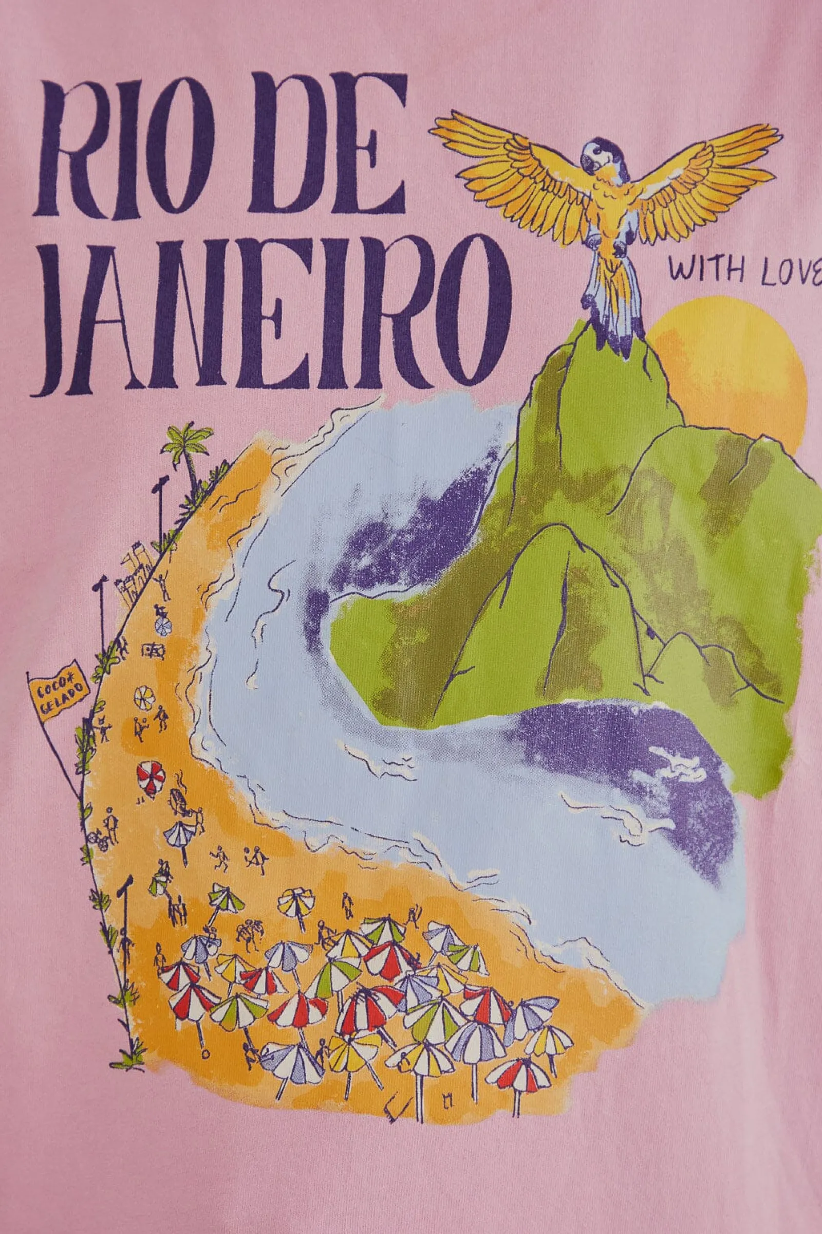 RIO DE JANEIRO ORGANIC COTTON FIT T-SHIRT