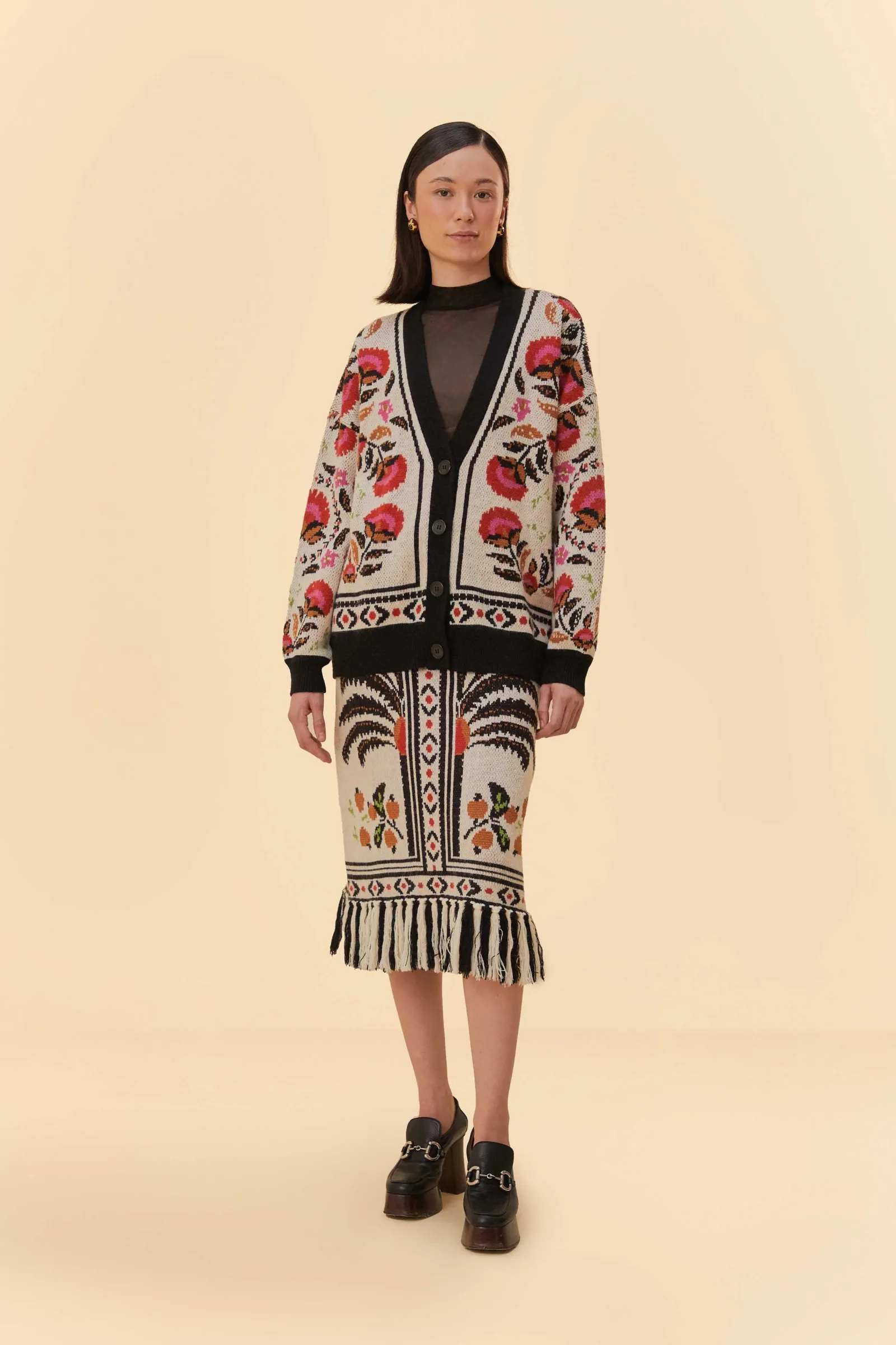 SAND PALMS PARADISE KNIT CARDIGAN