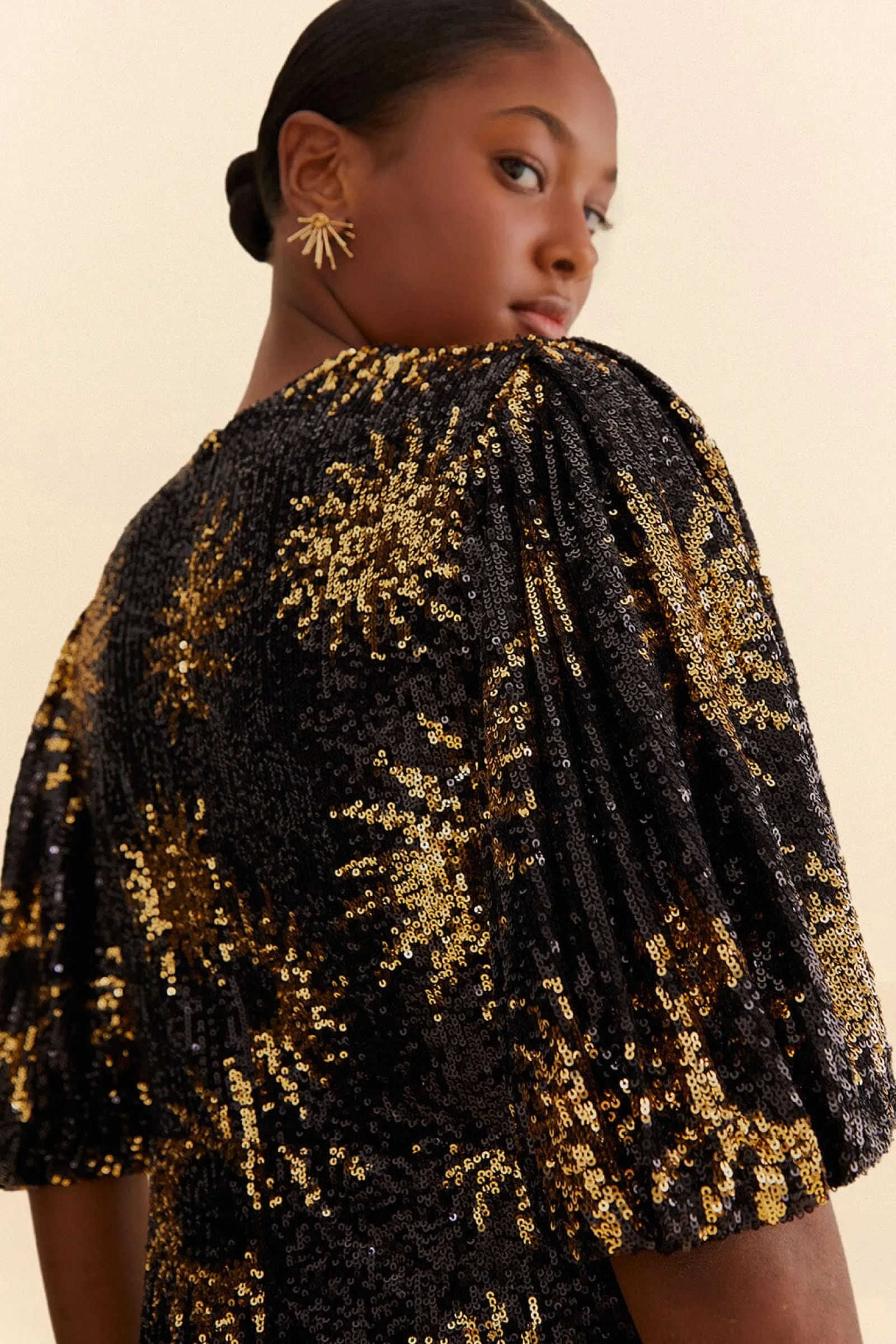 SUNNY MOOD SEQUIN MINI DRESS