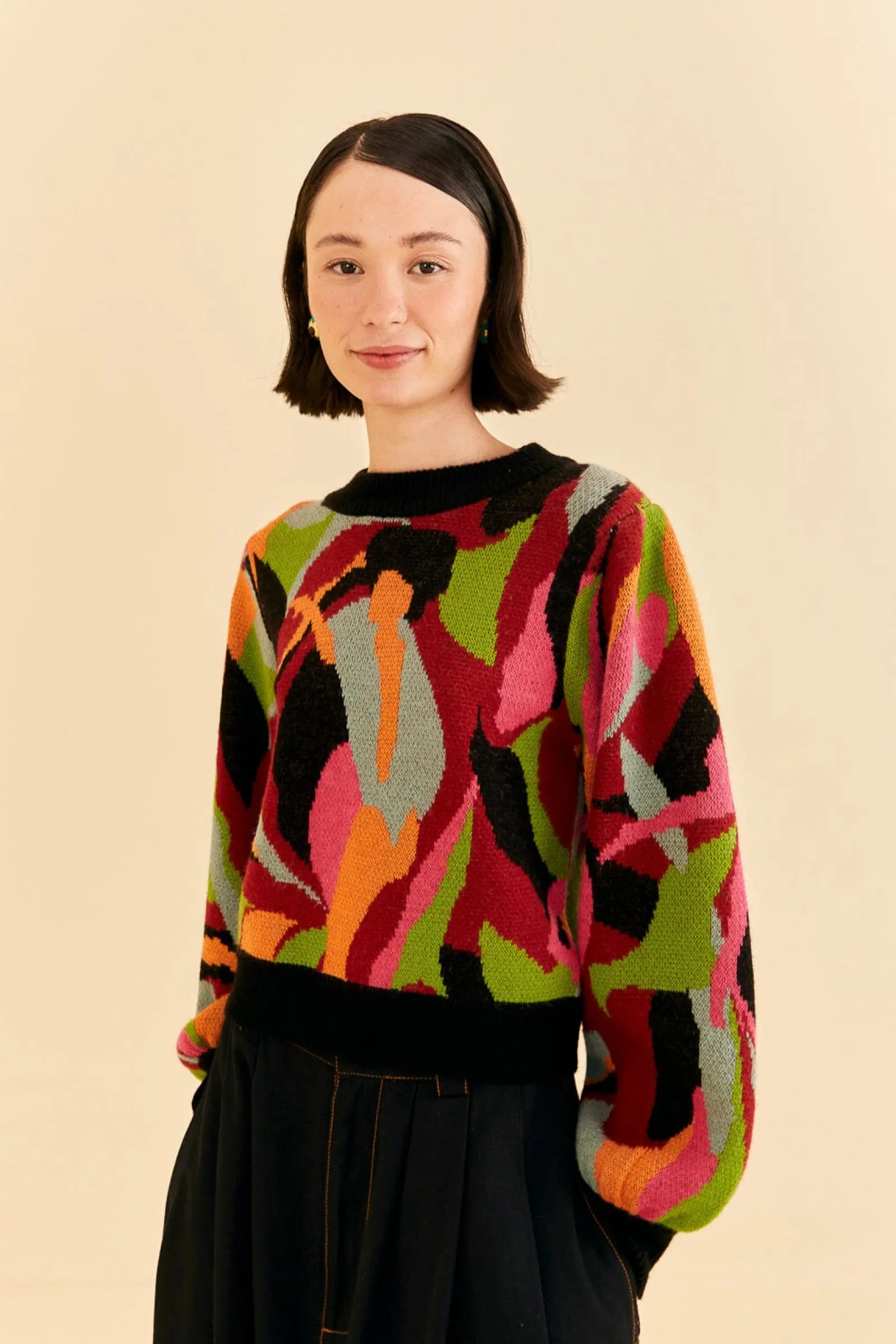  THE MULTICOLOR DANCE KNIT SWEATER