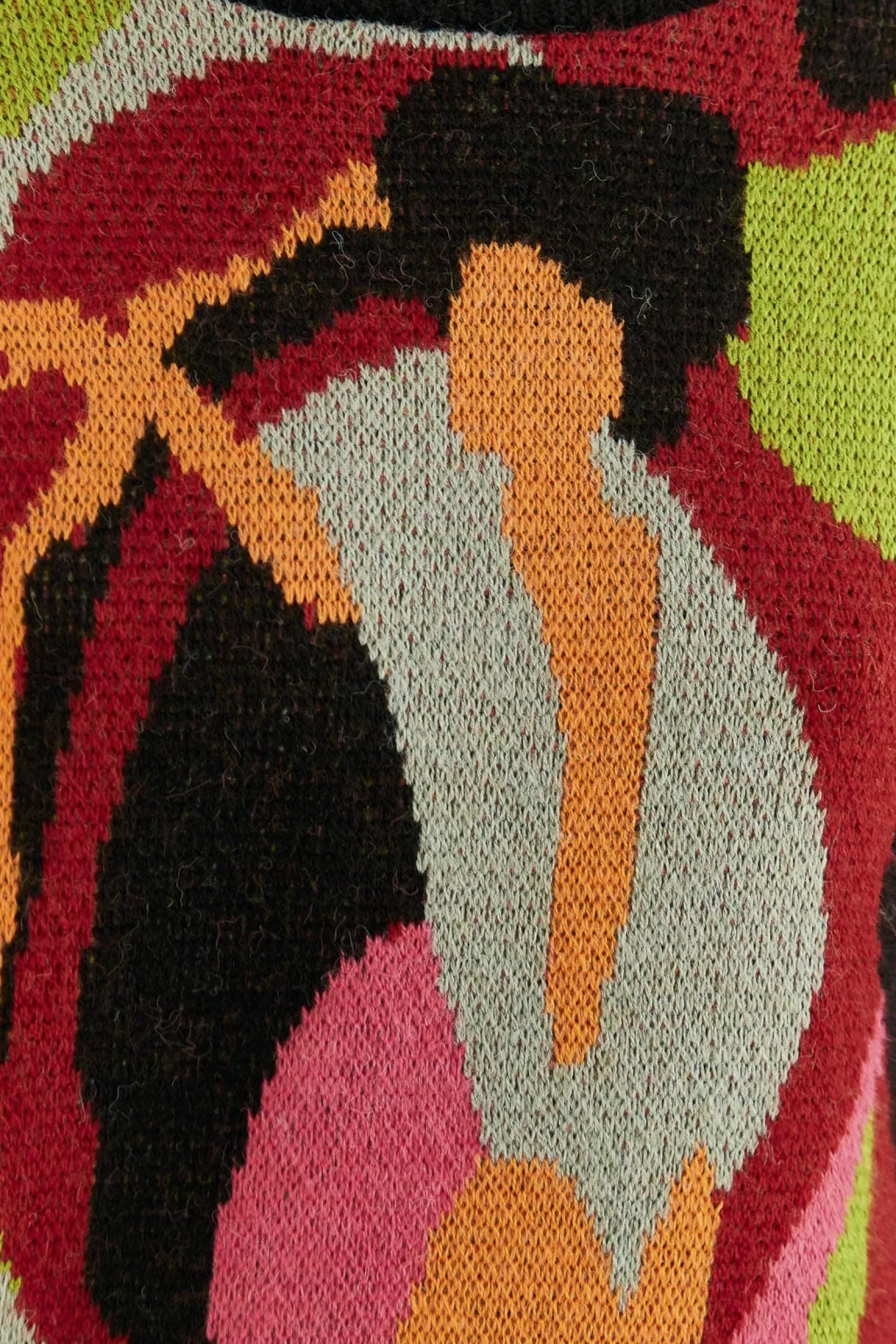 THE MULTICOLOR DANCE KNIT SWEATER