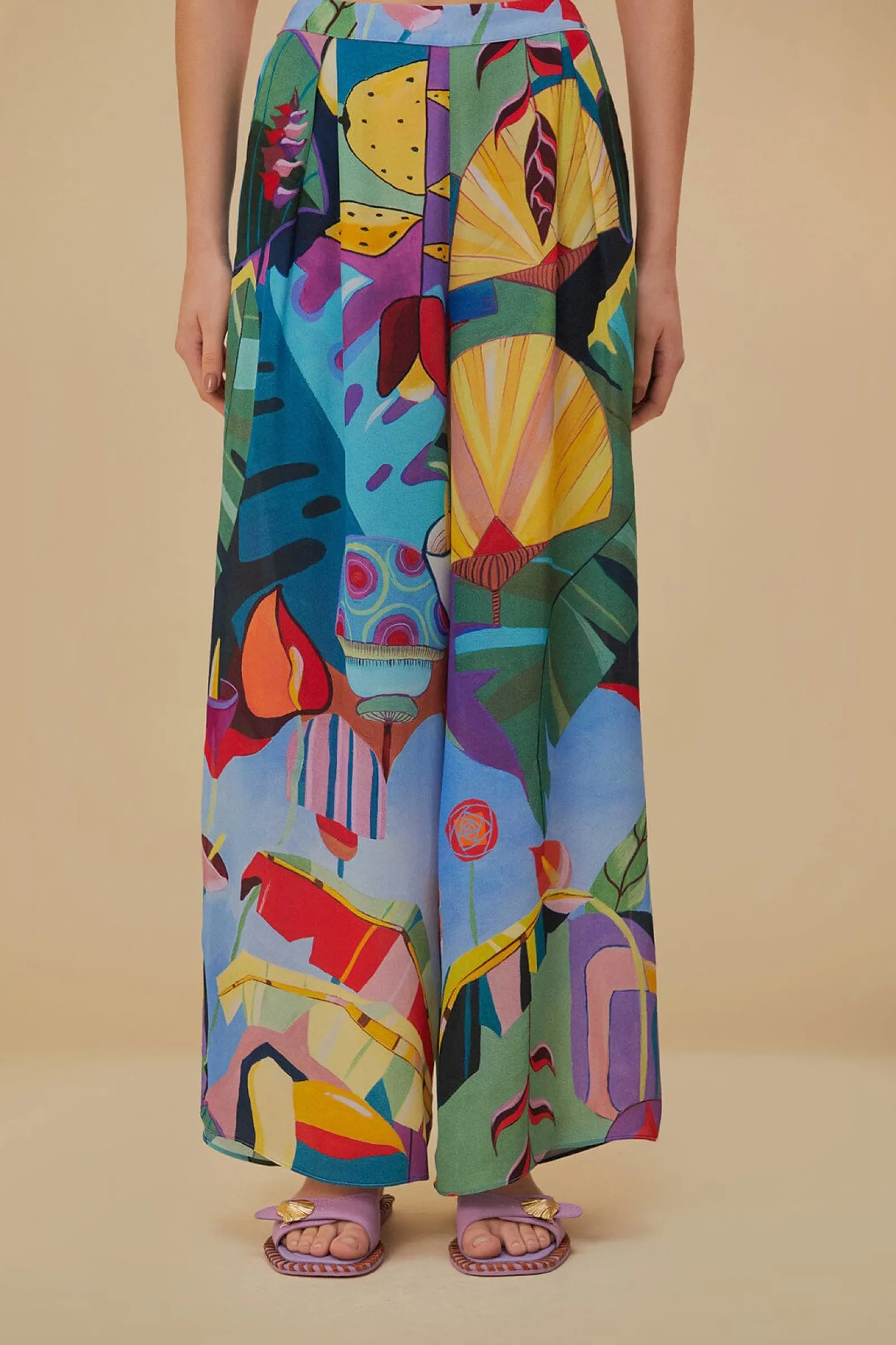 TROPICAL SCENARIO MULTICOLOR PANTS