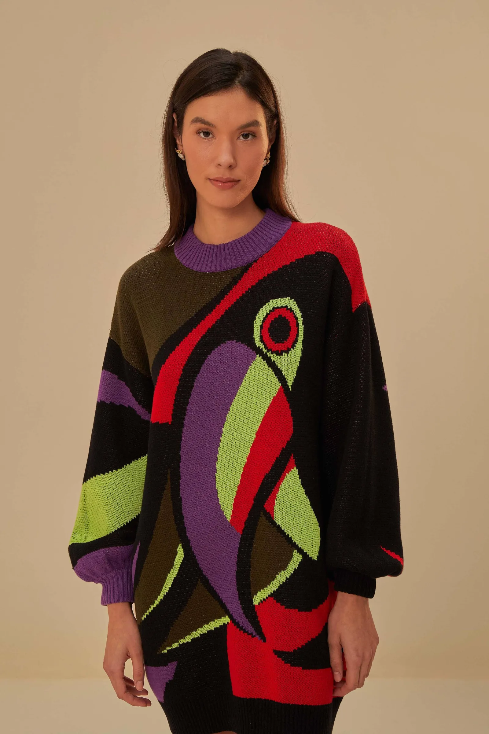  TUCANO KAMBO KNIT SWEATERDRESS