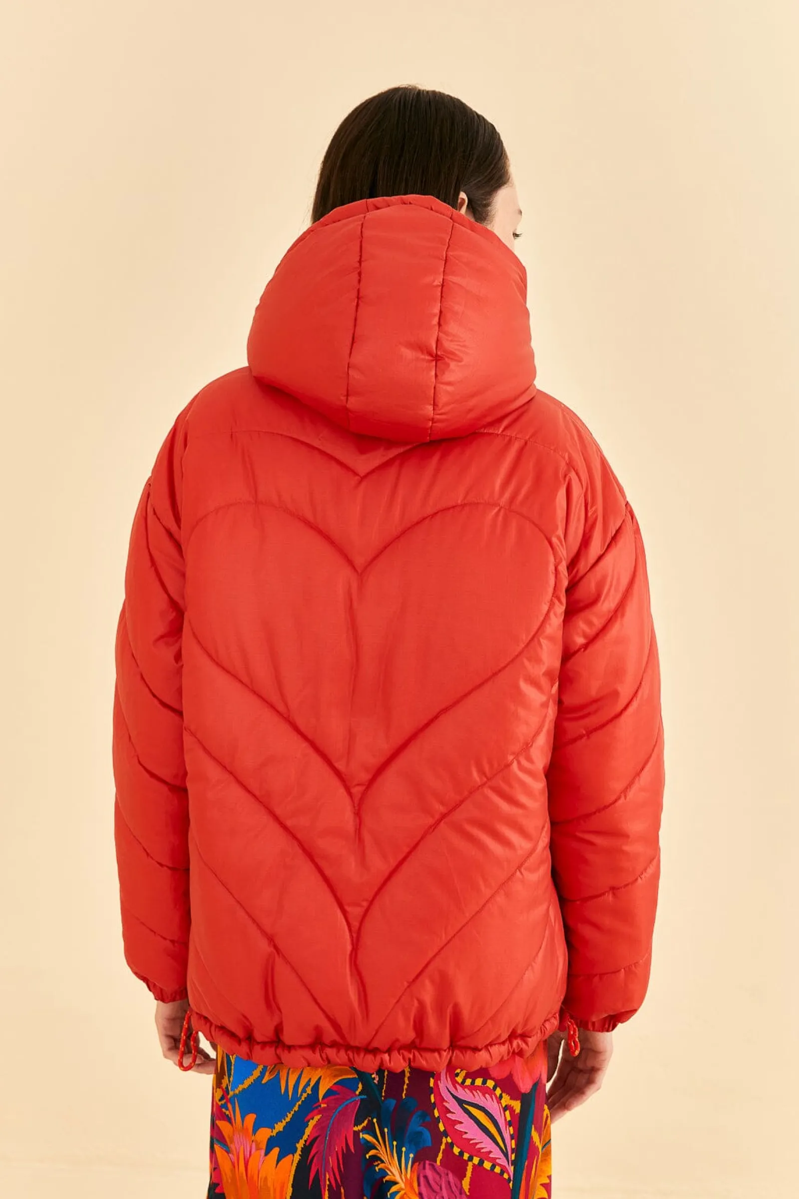 VINTAGE WAVE REVERSIBLE PUFFER JACKET